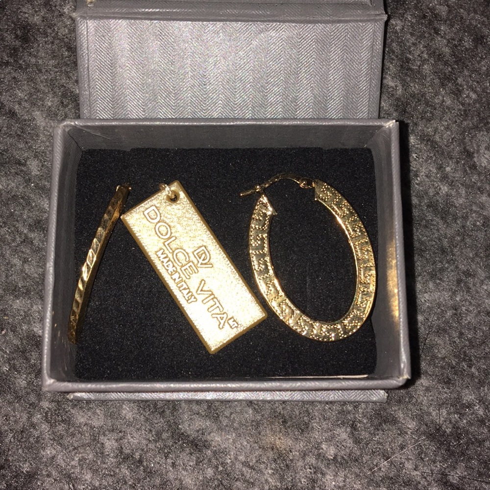 Dolce Vita 18kt gold plated bronze earrings
